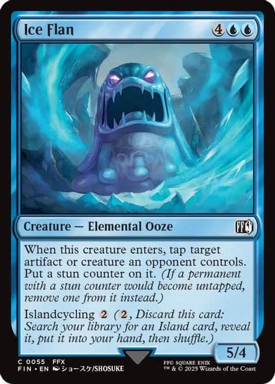 Ice Flan FINAL FANTASY Magic card