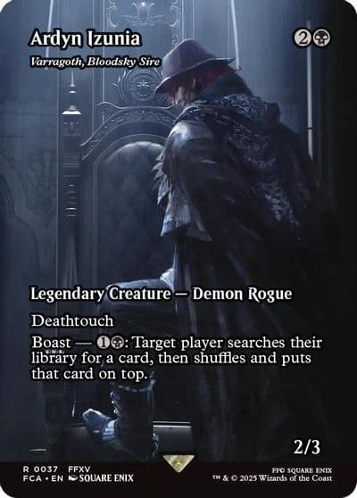 Ardyn Izunia Varragoth Bloodsky Sire Showcase FINAL FANTASY: Through the Ages Magic card