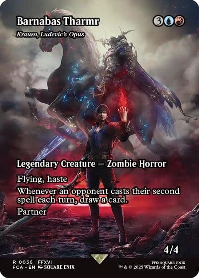 Barnabas Tharmr Kraum Ludevics Opus Showcase FINAL FANTASY: Through the Ages Magic card
