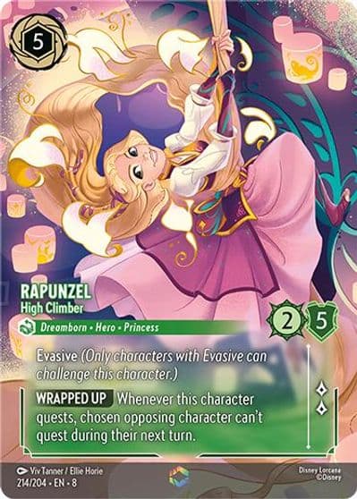 Rapunzel High Climber Enchanted Reign of Jafar Lorcana card