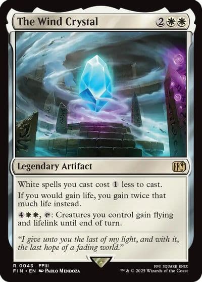 The Wind Crystal FINAL FANTASY Magic card