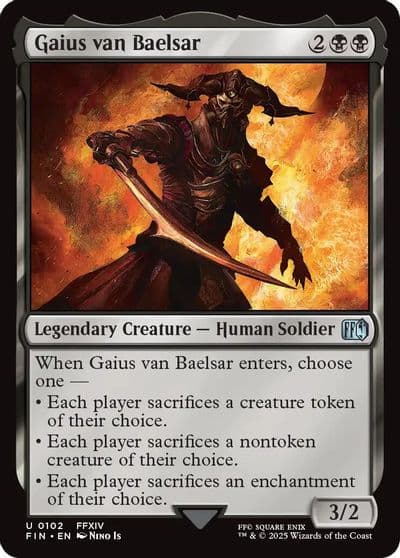 Gaius van Baelsar FINAL FANTASY Magic card