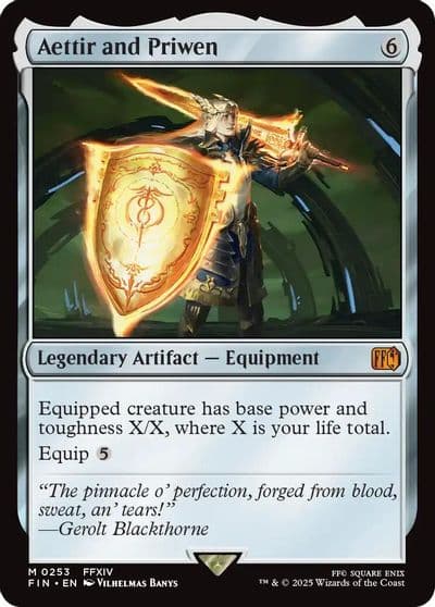 Aettir and Priwen FINAL FANTASY Magic card