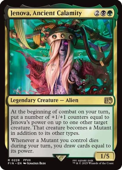 Jenova Ancient Calamity FINAL FANTASY Magic card