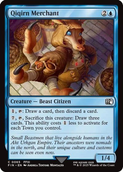 Qiqirn Merchant FINAL FANTASY Magic card