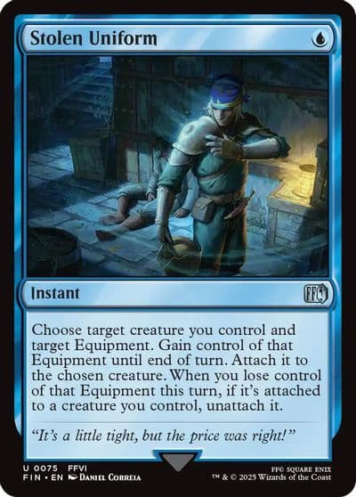 Stolen Uniform FINAL FANTASY Magic card