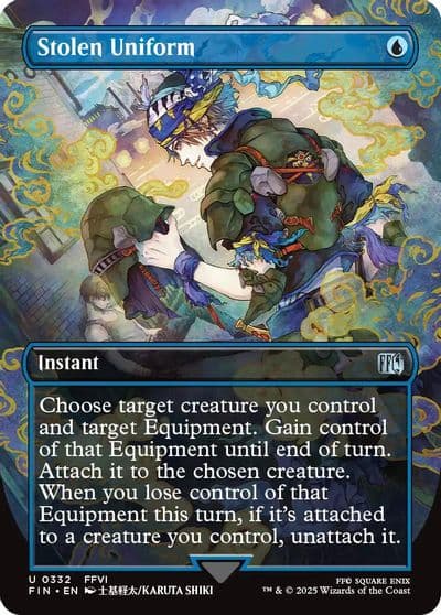 Stolen Uniform Borderless FINAL FANTASY Magic card