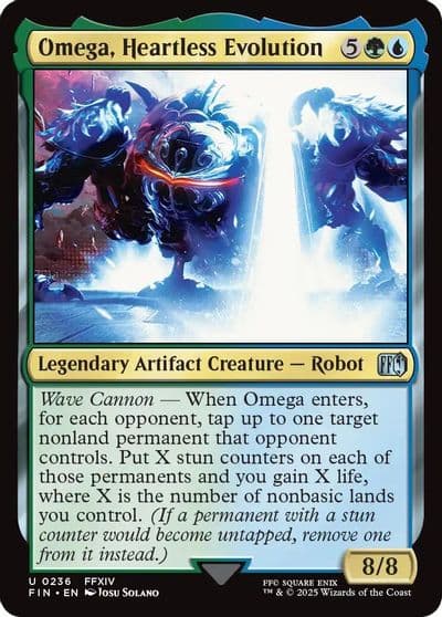 Omega Heartless Evolution FINAL FANTASY Magic card