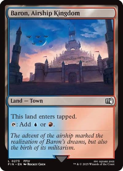 Baron Airship Kingdom FINAL FANTASY Magic card