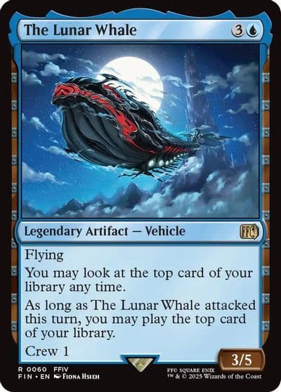 The Lunar Whale FINAL FANTASY Magic card