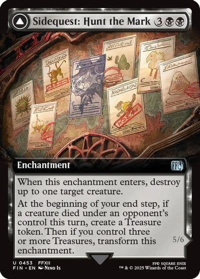 Sidequest Hunt the Mark Extended Art FINAL FANTASY Magic card