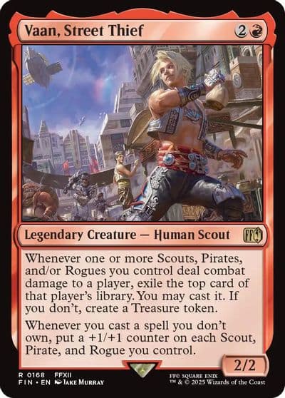 Vaan Street Thief FINAL FANTASY Magic card