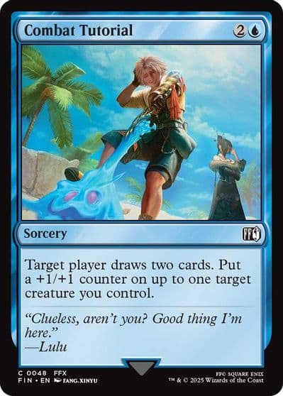 Combat Tutorial FINAL FANTASY Magic card