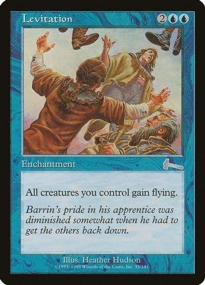Levitation Urza's Legacy Magic card