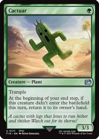 Cactuar FINAL FANTASY Magic card