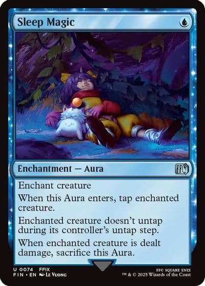 Sleep Magic FINAL FANTASY Magic card