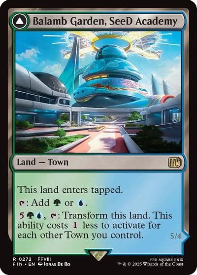 Balamb Garden SeeD Academy FINAL FANTASY Magic card