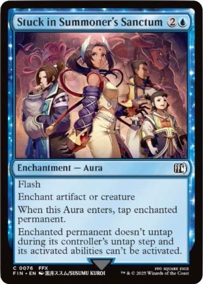 Stuck in Summoners Sanctum FINAL FANTASY Magic card