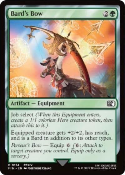 Bards Bow FINAL FANTASY Magic card