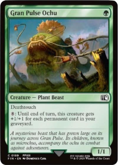 Gran Pulse Ochu FINAL FANTASY Magic card