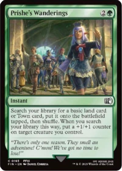 Prishes Wanderings FINAL FANTASY Magic card