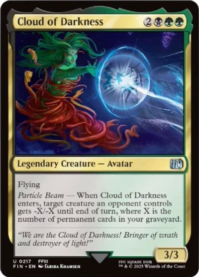 Cloud of Darkness FINAL FANTASY Magic card