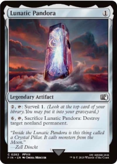 Lunatic Pandora FINAL FANTASY Magic card