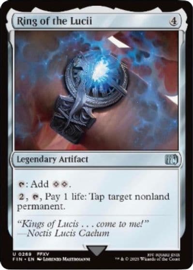 Ring of the Lucii FINAL FANTASY Magic card