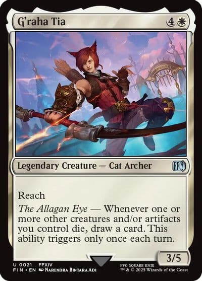 Graha Tia FINAL FANTASY Magic card