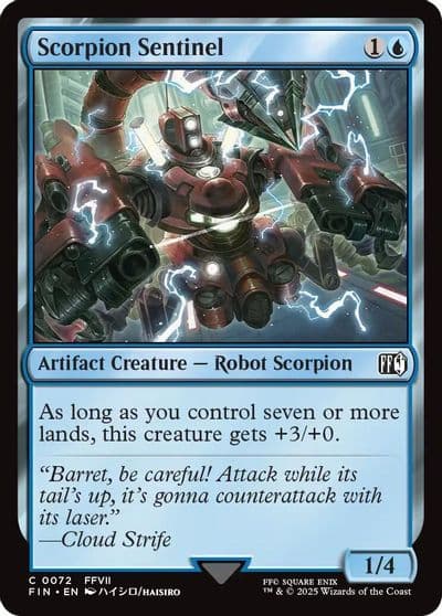 Scorpion Sentinel FINAL FANTASY Magic card