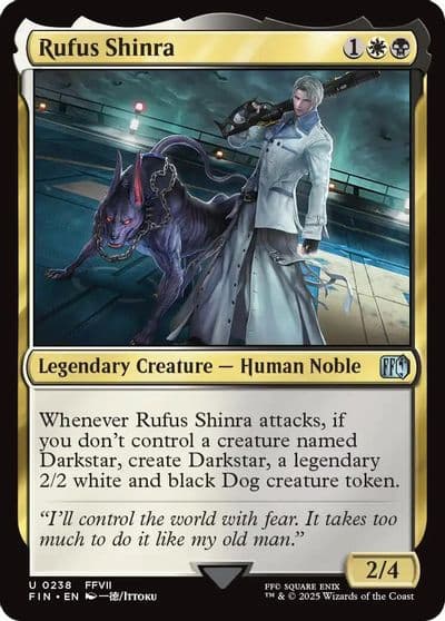 Rufus Shinra FINAL FANTASY Magic card