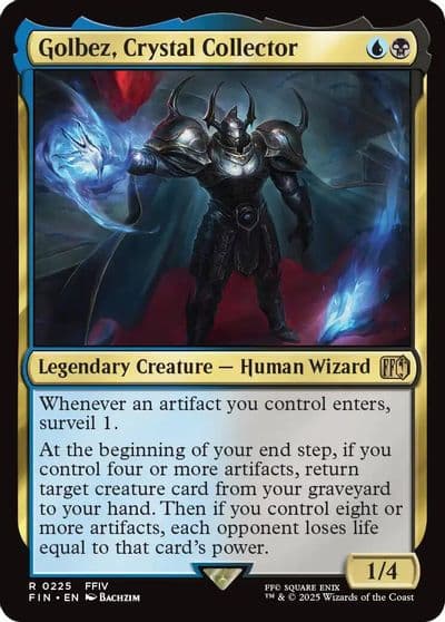 Golbez Crystal Collector FINAL FANTASY Magic card