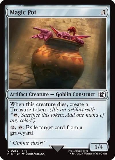 Magic Pot FINAL FANTASY Magic card