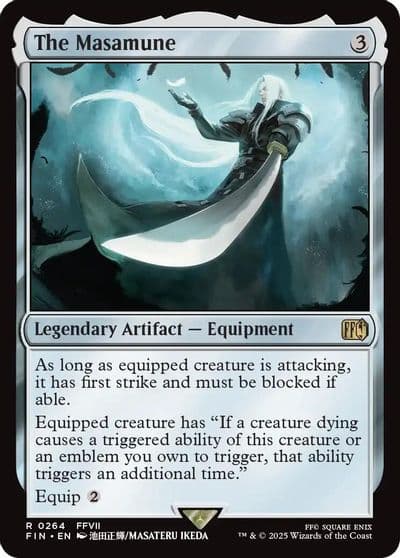 The Masamune FINAL FANTASY Magic card