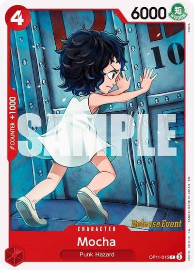 Mocha A Fist of Divine Speed Release Event Cards One Piece card