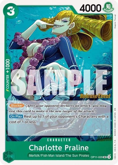Charlotte Praline A Fist of Divine Speed Release Event Cards One Piece card