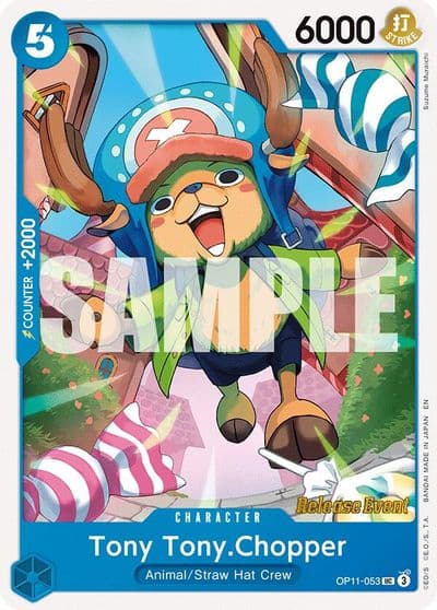 Tony TonyChopper A Fist of Divine Speed Release Event Cards One Piece card