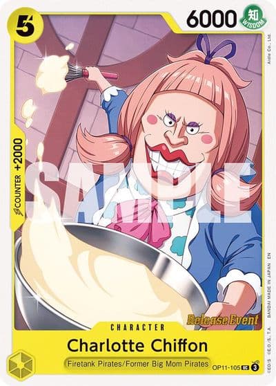 Charlotte Chiffon A Fist of Divine Speed Release Event Cards One Piece card