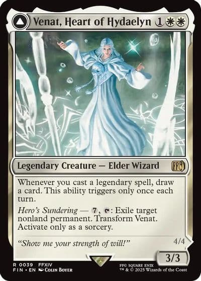 Venat Heart of Hydaelyn FINAL FANTASY Magic card