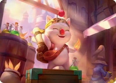 Stiltzkin Moogle Merchant Art Card Art Series: FINAL FANTASY Magic card