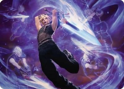 Clouds Limit Break Art Card Art Series: FINAL FANTASY Magic card