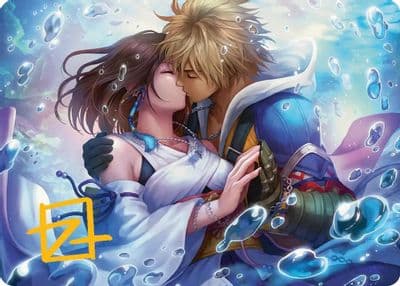 Together Forever Art Card Gold Stamped Signature Art Series: FINAL FANTASY Magic card