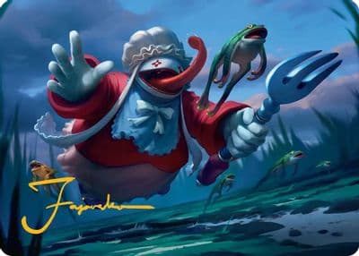 Quina Qu Gourmet Art Card Gold Stamped Signature Art Series: FINAL FANTASY Magic card
