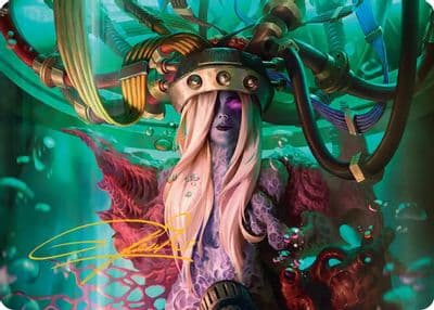 Jenova Ancient Calamity Art Card Gold Stamped Signature Art Series: FINAL FANTASY Magic card