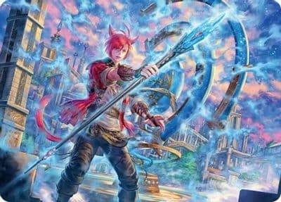 Graha Tia Scion Reborn Art Card 19 Art Series: FINAL FANTASY Magic card