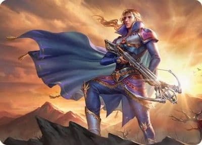 Edgar Master Machinist Art Card Art Series: FINAL FANTASY Magic card