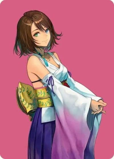 Yuna Hope of Spira Art Card Art Series: FINAL FANTASY Magic card