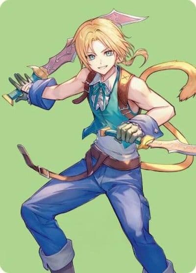 Zidane Tantalus Thief Art Card Art Series: FINAL FANTASY Magic card