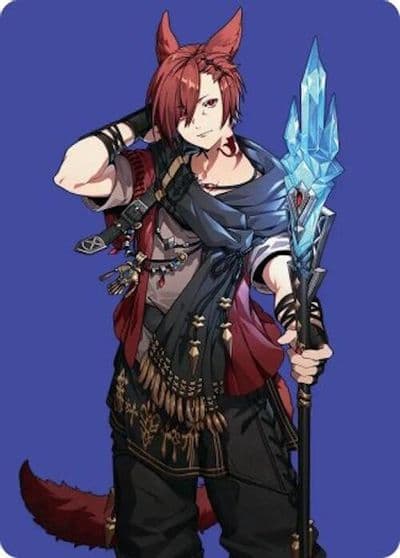 Graha Tia Scion Reborn Art Card 51 Art Series: FINAL FANTASY Magic card