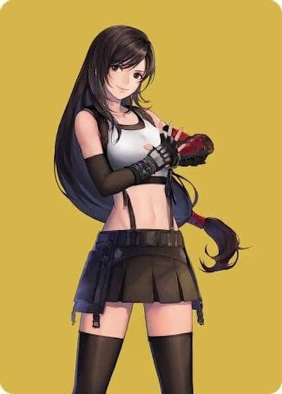 Tifa Martial Artist Art Card Art Series: FINAL FANTASY Magic card